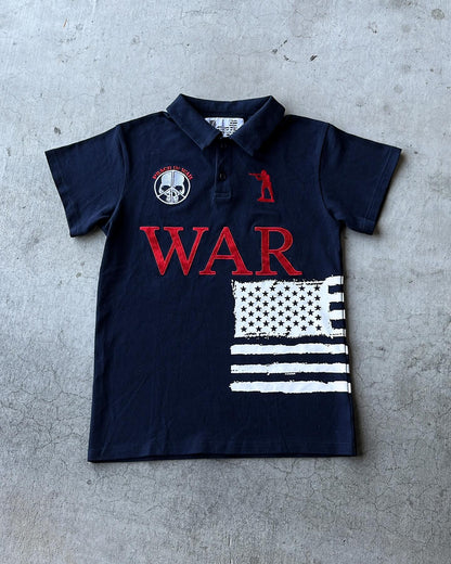 WAR Polo T Shirt
