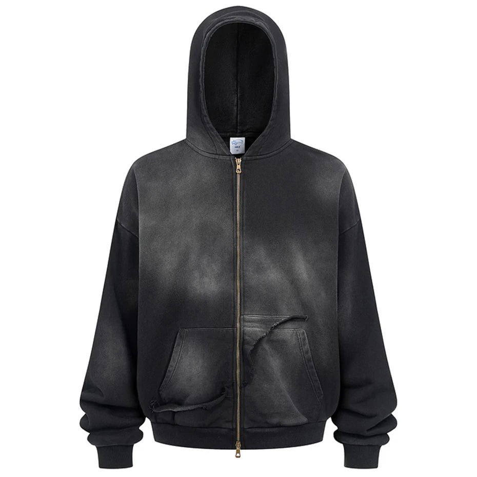 Tie Dye Zip Up